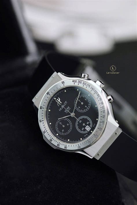 hublot mdm geneve chronograph 1620.1|Rare Vintage Hublot Fusion “MDM GENEVE” Ref 1620.1 .